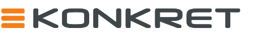 logo konkretne bramy antracyt